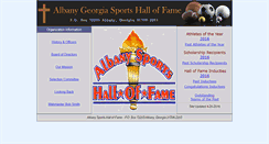 Desktop Screenshot of albanygasportshalloffame.org